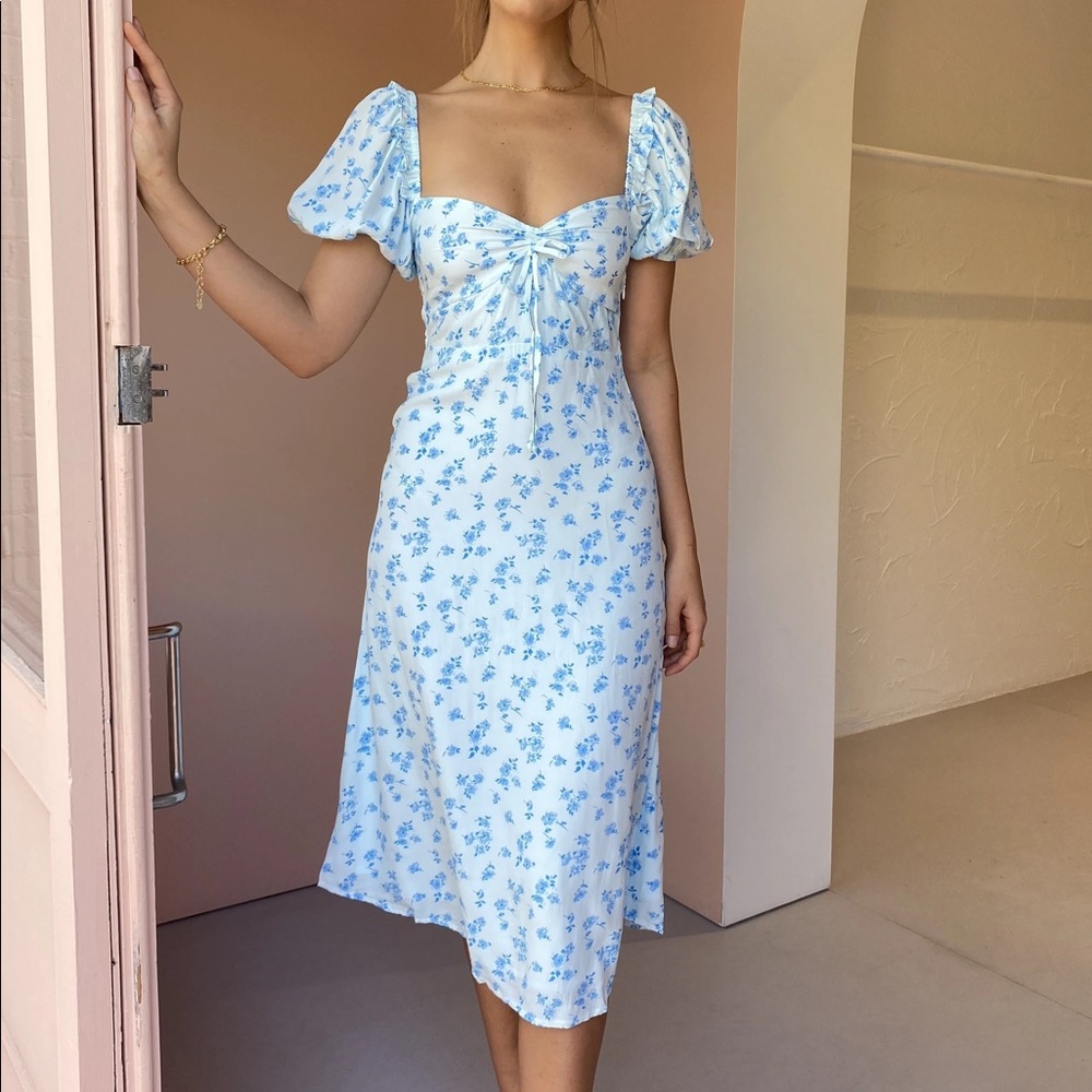 Faithful the Brand Juniper Midi Dress Rocha Floral